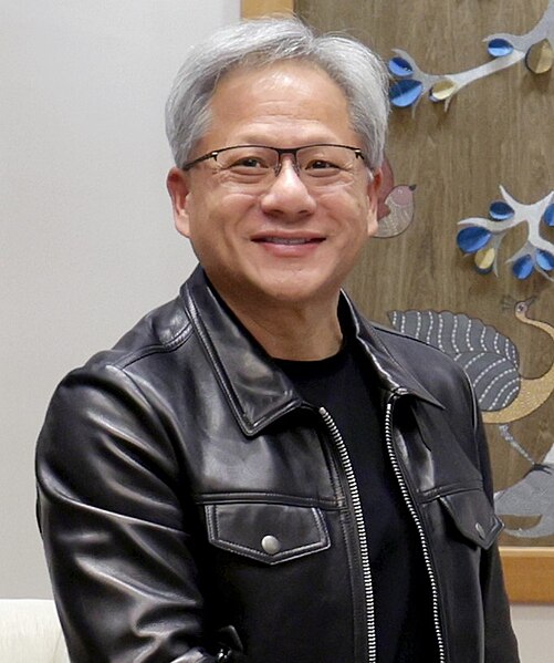 黃仁勳頭像